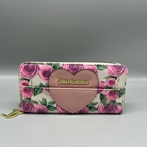 NWOT juicy couture floral‎ wallet - Picture 1 of 6